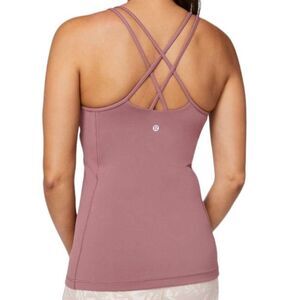 Lululemon Free To Be Tank Everlux Red Dust SIZE 6
